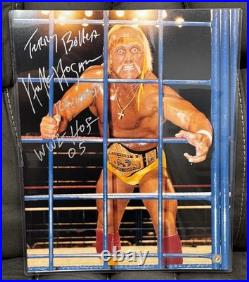 HULK HOGAN TERRY BOLLEA SIGNED AUTOGRAPH INSCRIBED 16x20! WWF WWE RARE VINTAGE
