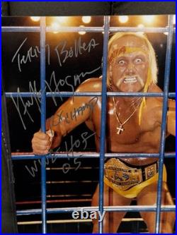 HULK HOGAN TERRY BOLLEA SIGNED AUTOGRAPH INSCRIBED 16x20! WWF WWE RARE VINTAGE