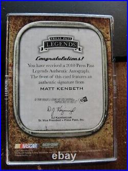 Hall Of Fame Matt Kenseth Inscribed 2003 Champion Autograph Auto. #1