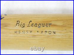 Hank Aaron Signed Autographed #755 Inscribed Baseball Bat With JSA Letter