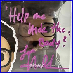 Harvey Guillen Signed Funko Pop Guillermo De La Cruz Autograph Inscribed JSA COA