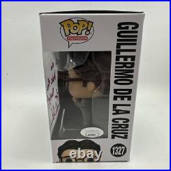 Harvey Guillen Signed Funko Pop Guillermo De La Cruz Autograph Inscribed JSA COA