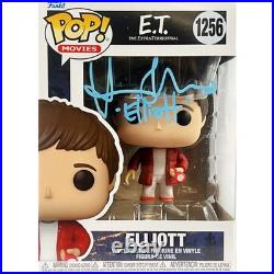 Henry Thomas autographed signed inscribed Funko Pop #1256 E. T JSA COA Elliot