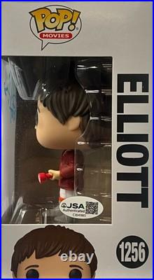Henry Thomas autographed signed inscribed Funko Pop #1256 E. T JSA COA Elliot