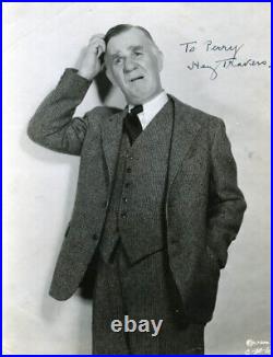 Henry Travers Autographed Inscribed Photograph