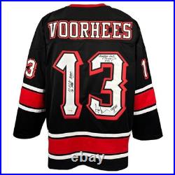 Hodder Tait Lehman autographed signed inscribed Jason Friday the 13th Jersey JSA