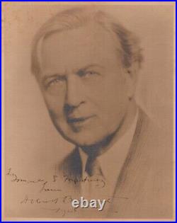 Hollywood HOBART BOSWORTH INSCRIBED AUTOGRAPH DBW SIGNED 1928 Photo J 33