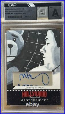 Hollywood Mark Wahlberg Signed 1/1 Sketch Card Ted Inscribed Cut Auto B. Klein Hollywood Mark Wahlberg Signed 1/1 Sketch Card Ted Inscribed Cut Auto B. Klein