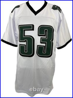 Hugh Douglas Signed Inscribed White Pro Style Jersey Jsa-coa Hugh Douglas Signed Inscribed White Pro Style Jersey Jsa-coa