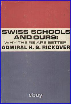 Hyman G. Rickover Inscribed Book Signed