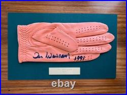Ian Woosnam Signed Golf Glove 1991 Masters Champion Inscribed Autograph