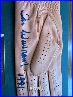 Ian Woosnam Signed Golf Glove 1991 Masters Champion Inscribed Autograph