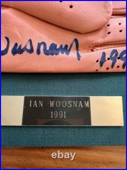 Ian Woosnam Signed Golf Glove 1991 Masters Champion Inscribed Autograph