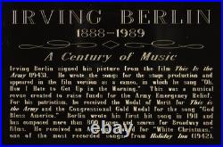 Irving Berlin Inscribed Magazine Photo Signed