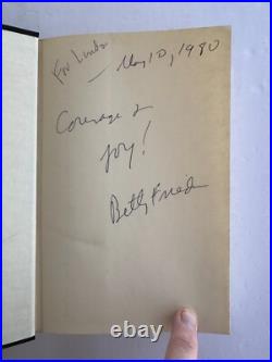 It Changed My Life by Betty Friedan SIGNED & Inscribed First Edition 1976 RARE