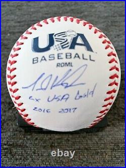 JARRED KELENIC signed auto autograph Official Team USA Inscribed Baseball JSA