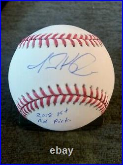 JARRED KELENIC signed auto autograph inscribed 1st Rd Pick MLB Baseball JSA