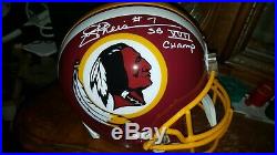 JOE THEISMANN Autographed Full Size Washington Redskins Helmet Inscribed SB XVII