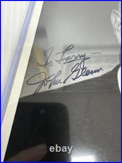 JOHN GLENN Autograph Signed 8 x 10 B&W Photo Personally Inscribed To Larry JSA