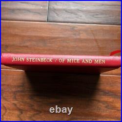 JOHN STEINBECK JSA LOA Hand-Signed Copy Of Mice And Men Autograph