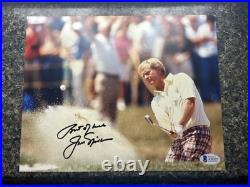 Jack Nicklaus Signed 8x10 Photo Beckett Certified Autograph Inscribed Auto