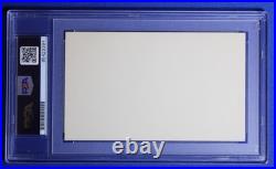 Jackie Robinson Signed Autograph. Inscribed Best Wishes. Auto PSA
