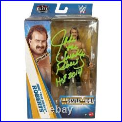 Jake The Snake Roberts autographed signed inscribed action figure WWF WWE JSA