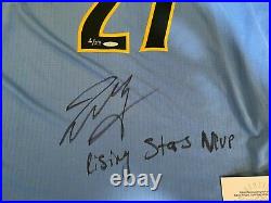 Jamal Murray UDA Upper Deck Signed Autograph Inscribed MVP Stars Jersey 1/27 BOX