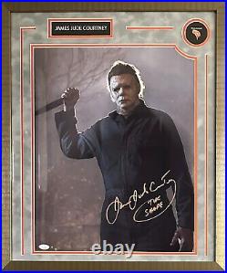 James Jude Courtney autograph signed inscribed framed 16x20 photo Halloween JSA