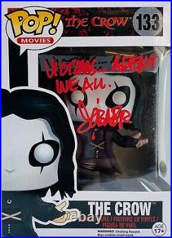 James O'barr autographed signed inscribed Funko Pop #133 The Crow JSA Witness