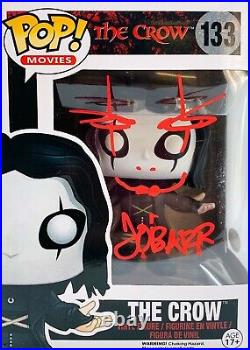 James O'barr autographed signed inscribed Funko Pop #133 The Crow JSA Witness