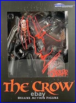 James O'barr autographed signed inscribed action figure The Crow JSA Witness