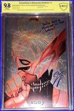 James Tynion Signed Something Is Killing The Children 1 9.8 Jenny Frison Foil