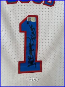 Jeff Bergman Bugs Bunny Space Jam Signed Jersey Inscribed Bugs OC celebrity COA