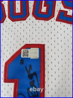 Jeff Bergman Bugs Bunny Space Jam Signed Jersey Inscribed Bugs OC celebrity COA