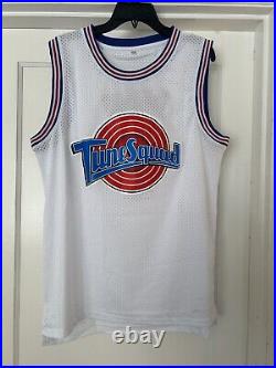 Jeff Bergman Bugs Bunny Space Jam Signed Jersey Inscribed Bugs OC celebrity COA