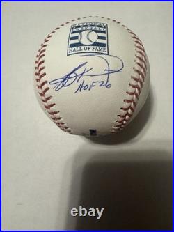 Jeff Kent Signed Autographed Hall of Fame Logo Baseball Inscribed HOF 26 JSA COA