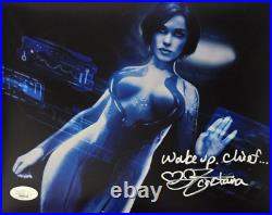 Jen Taylor Signed Photo Halo Autograph Cortana Inscribed XBox 8x10 JSA COA 426