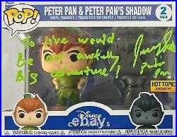 Jeremy Sumpter autographed signed inscribed Funko Pop 2 Pack JSA COA Peter Pan