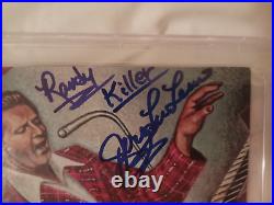 Jerry Lee Lewis signed Cut Auto/Autograph PSA/DNA Auto grade 10 Killer inscribed