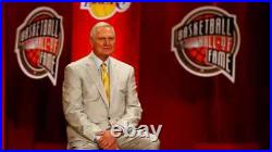 Jerry West Signed 11x14 Photo Lakers BAS HOLO Inscribed The Logo NBA Autograph