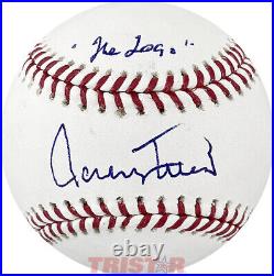 Jerry West Signed Autographed MLB Baseball Inscribed The Logo PSA