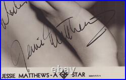 Jessie Matthews Inscribed Photograph Signed Circa 1941 Jessie Matthews Inscribed Photograph Signed Circa 1941