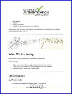 Jim Morrison of Doors signed + inscribed Song Hits magazine cover