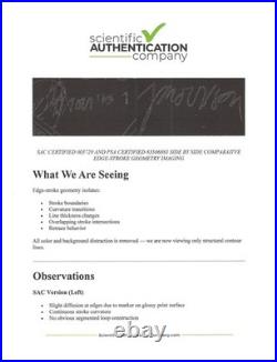 Jim Morrison of Doors signed + inscribed Song Hits magazine cover