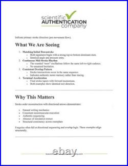 Jim Morrison of Doors signed + inscribed Song Hits magazine cover