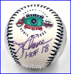 Jim Thome Hand Signed HOF Inscribed Autographed 2002 Opening Day Baseball WithCOA