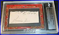 Jimmie Foxxmickey Cochrane Double Sided #d 1/1 Auto Signed Autograph Inscribed