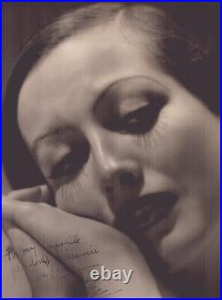 Joan Crawford Inscribed Photograph Signed