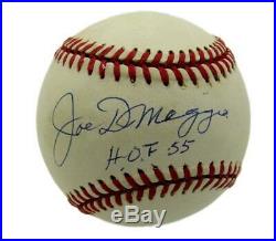 Joe DiMaggio Signed/Autographed Yankees HOF Inscribed OAL Baseball JSA 144700